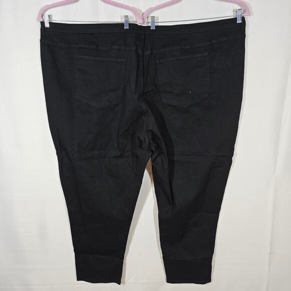 Universal Standard Black Seine High Rise 32 Jeans Size 38" - Picture 3 of 6